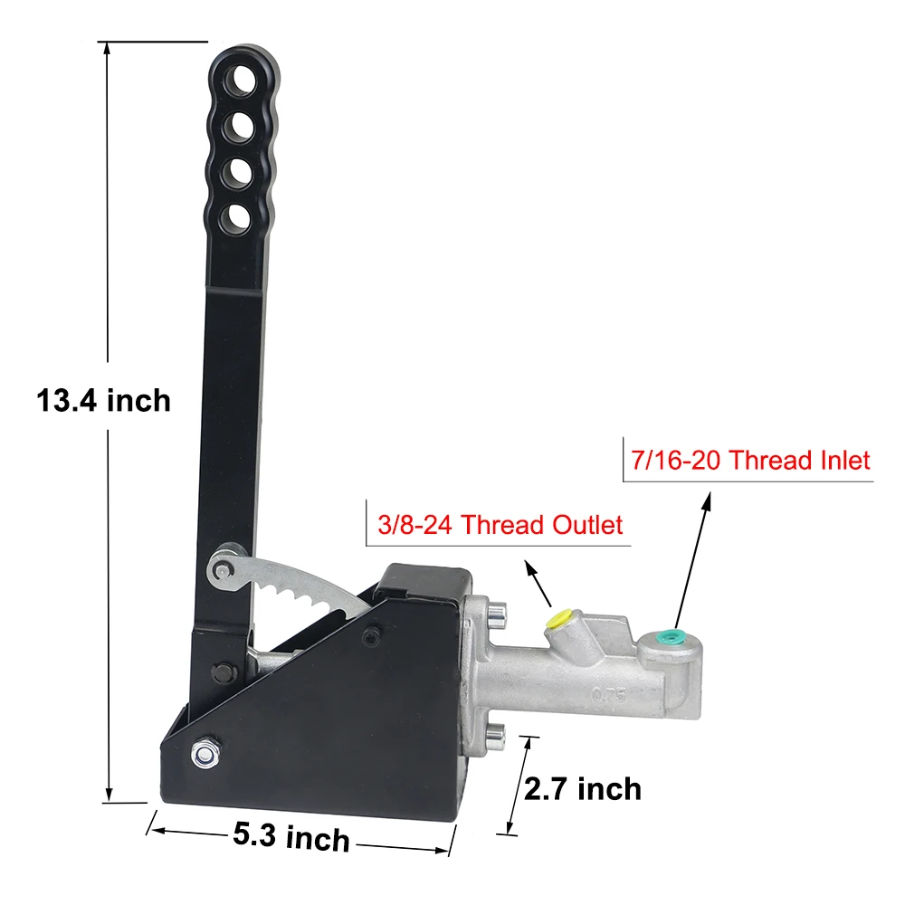 

Универсальный Гидравлический ручной тормоз JDM, гоночный гидравлический ручной тормоз с главным цилиндром