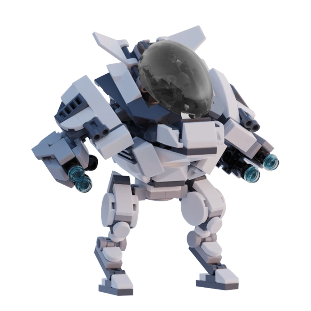 Набор деталей MOC Centauri Mk II, тактический боевой робот, модель «сделай сам», сборные блоки, набор строительных блоков, игрушки для детей, подарок