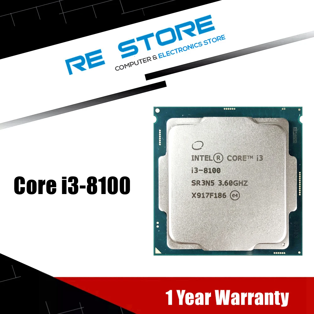 

Процессор Intel Core i3-8100 i3 8100 3,6 ГГц четырехъядерный четырехпоточный Процессор 6 Мб 85 Вт LGA 1151