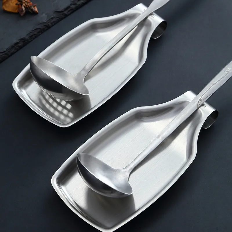 

304 Stainless Steel Kitchen Spoon Storage Trays Shovel Shelf Supplies Rack Kitchenware Organizer Tableware Accessories Multi-Fun