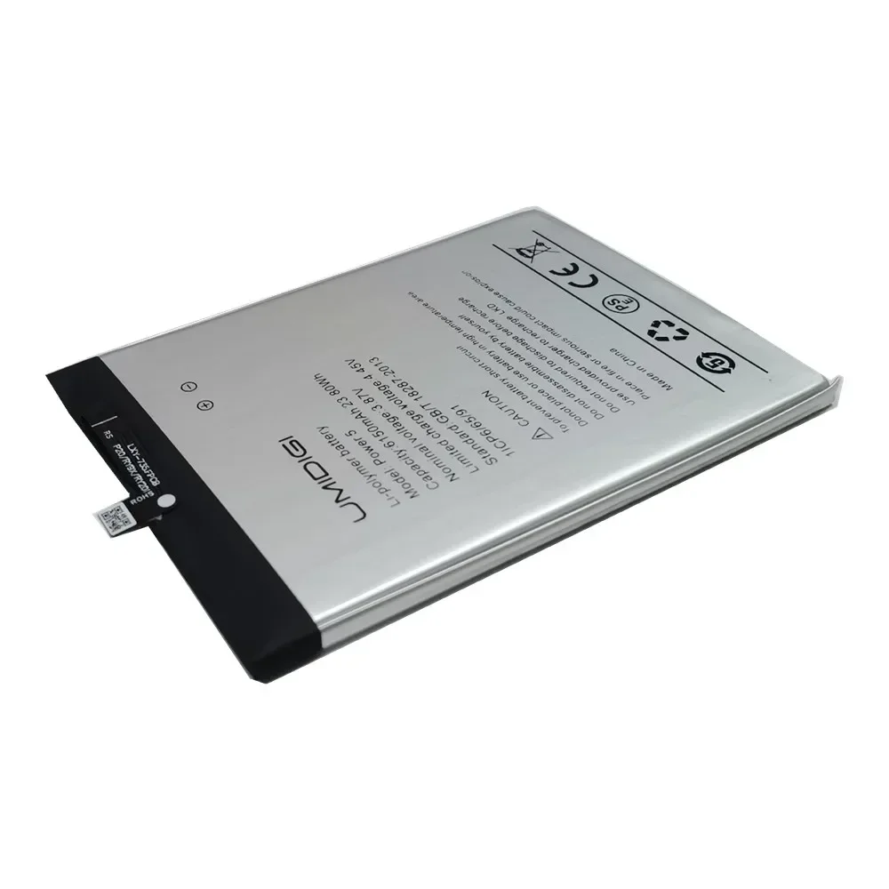 2024 год 6150 мАч 100% оригинальный аккумулятор для UMI Umidigi Power 5 Power5 Bison X10 / Pro