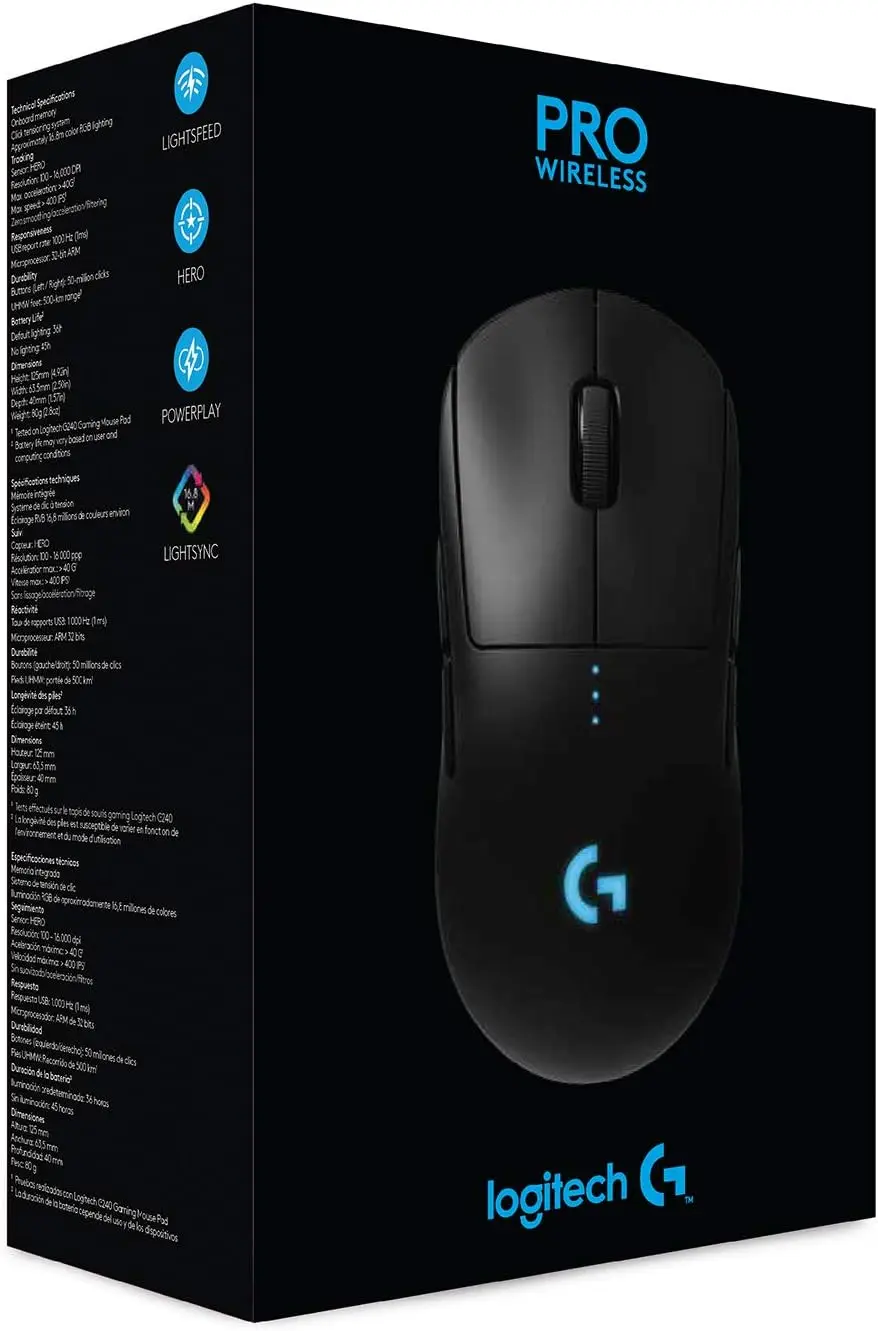 

LOGITECH G GPW GENERATION PRO WIRELESS GAMING MOUSE