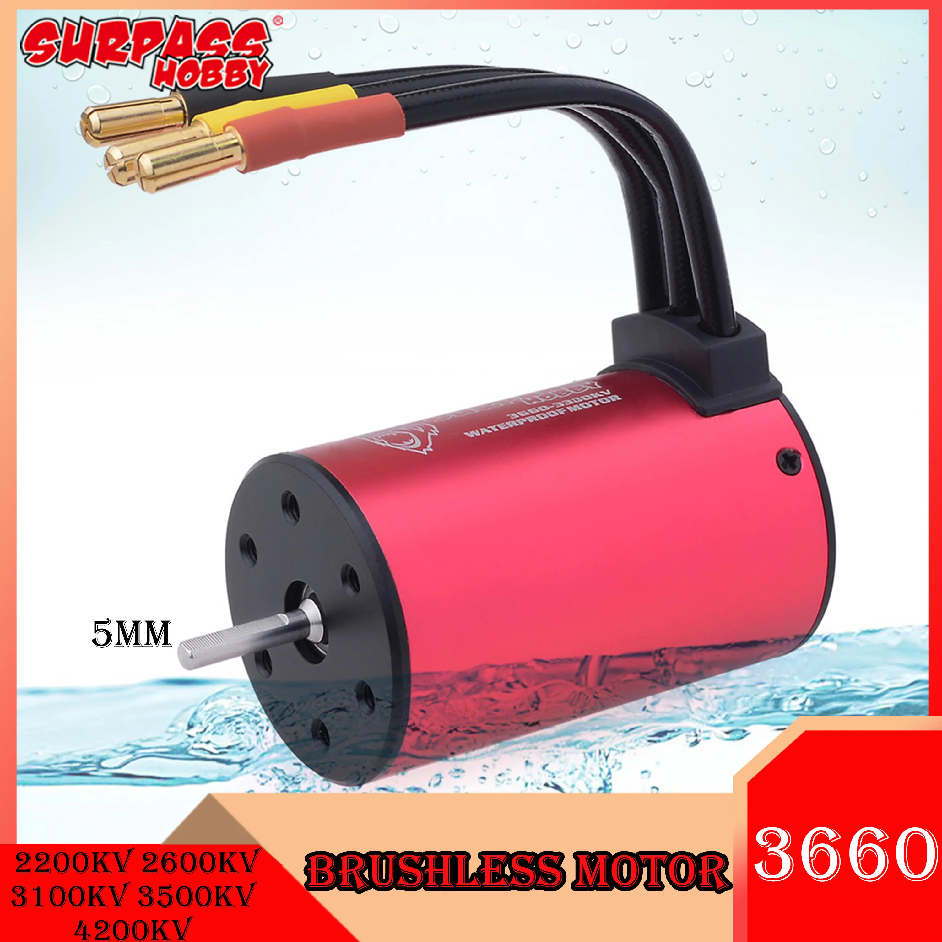 Водонепроницаемый бесщеточный двигатель SURPASS HOBBY 3660, 2200 кВ, 1/10 кВ, кв, КВ, кв, 60 А, 80 А, KK ESC для радиоуправляемых автомобилей GTR/Lexus 3S Водонепроницаемый бесщеточный двигатель SURPASS HOBBY 3660, 2200 кВ, 1/10 кВ, кв, КВ, кв, 60 А, 80 А, KK ESC для радиоуправляемых автомобилей GTR/Lexus 3S