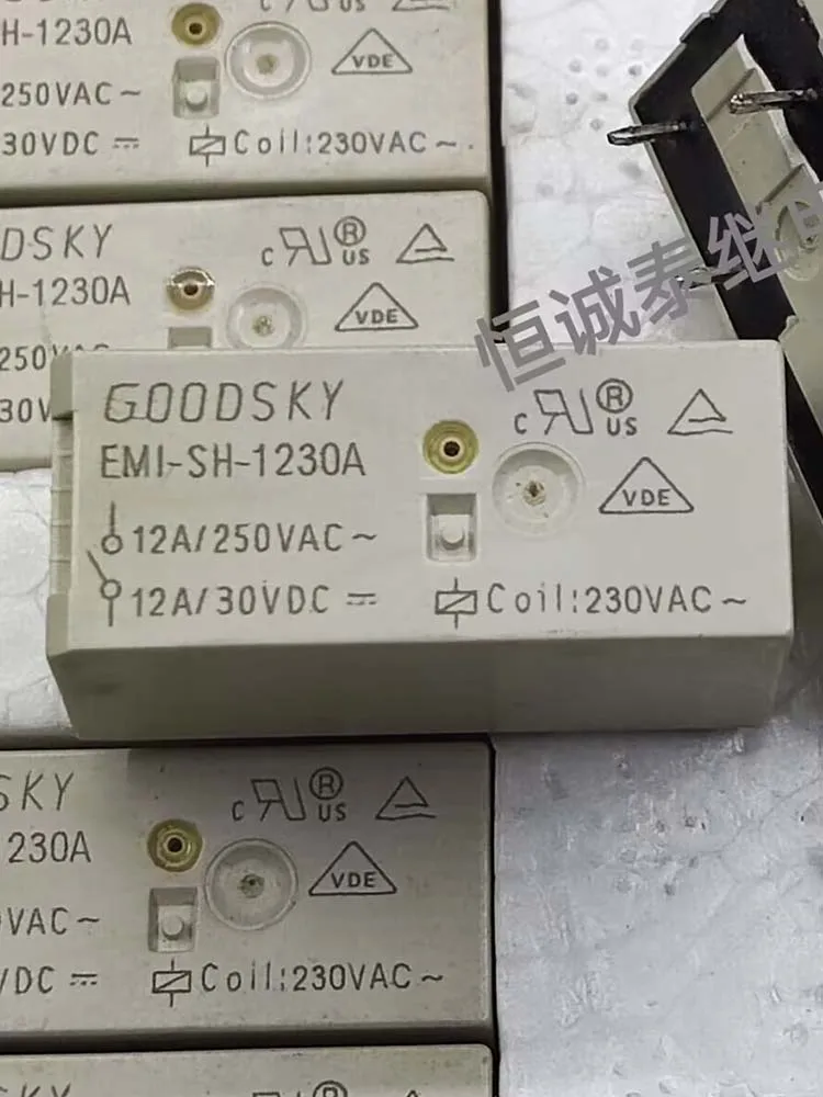 5 шт. реле 230Vac EMI-SH-1230A 12A
