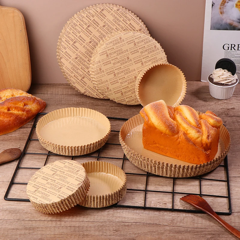 100 шт. маслостойкая бумага для пиццы одноразовая фритюрницы антипригарный