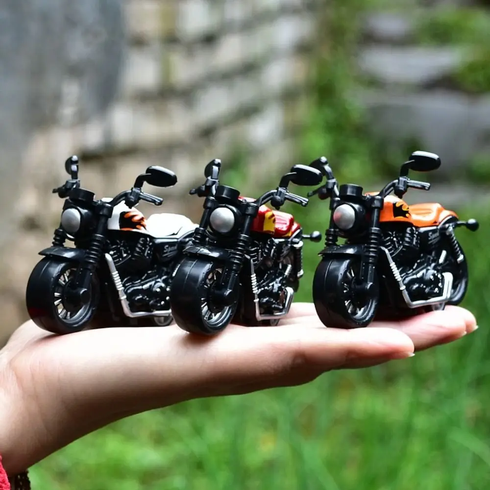 Новый сплав с откатом автомобиля в стиле ретро мультяшный дизайн модель