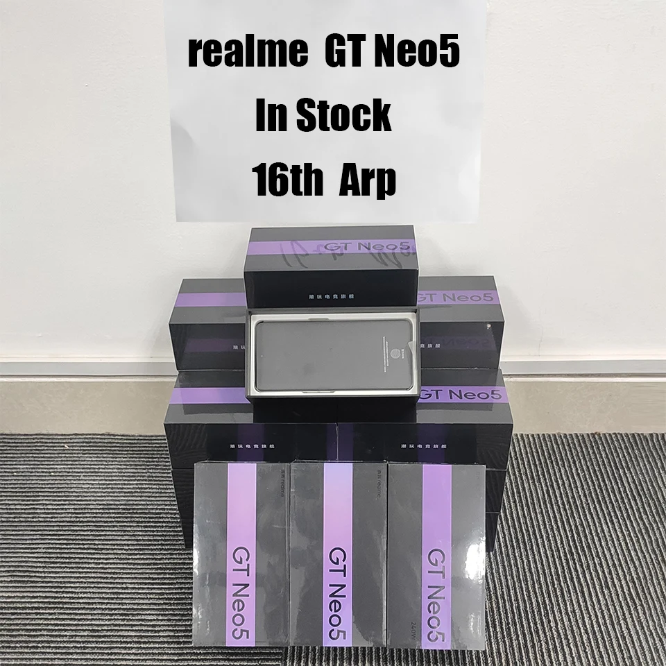 realme GT NEO5 NEO 5 Smartphone Snapdragon 8+ Gen 1 150/240W Super Charge 6.74 1.5K AMOLED 144HZ 50MP IMX890 NFC Mobile Phone