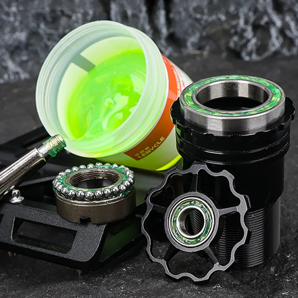 

1 Bottle 50g Bicycle Grease Mountain Road Car Flower Drum Tower Base Shaft Bearing Applesauce Material Bike Repair Maintenance