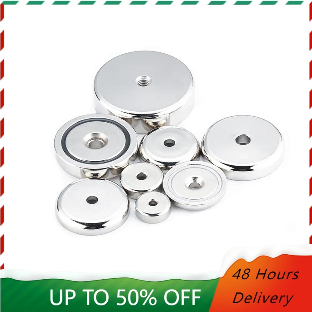 Неодимовые магниты D16 мм 20 25 32 36 42 потайное кольцо с отверстием редкоземельные