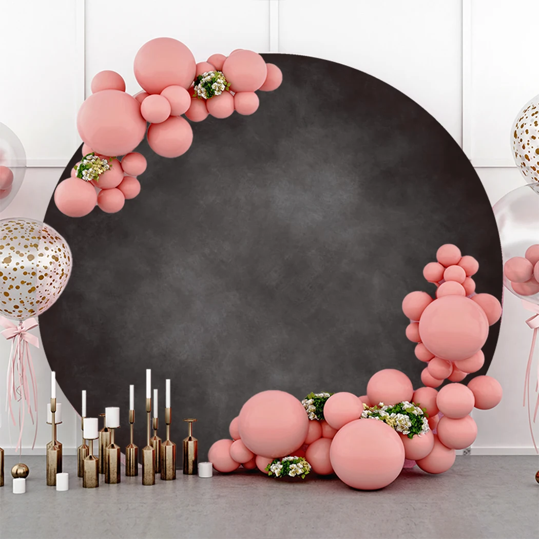 Абстрактный градиентный круглый фон для фотостудии новорожденный ребенок день