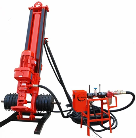 

15m 26m 35m 60-200mm Portable Electric Pneumatic DTH Down the Hole Drilling Rig Machine