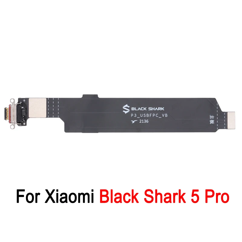 Сменный гибкий кабель порта зарядки для Xiaomi Mi 11 Pro/12-Pro/13-Pro/14-Pro Black Shark 2/3 3-Pro/4 4-Pro/5 5-Pro