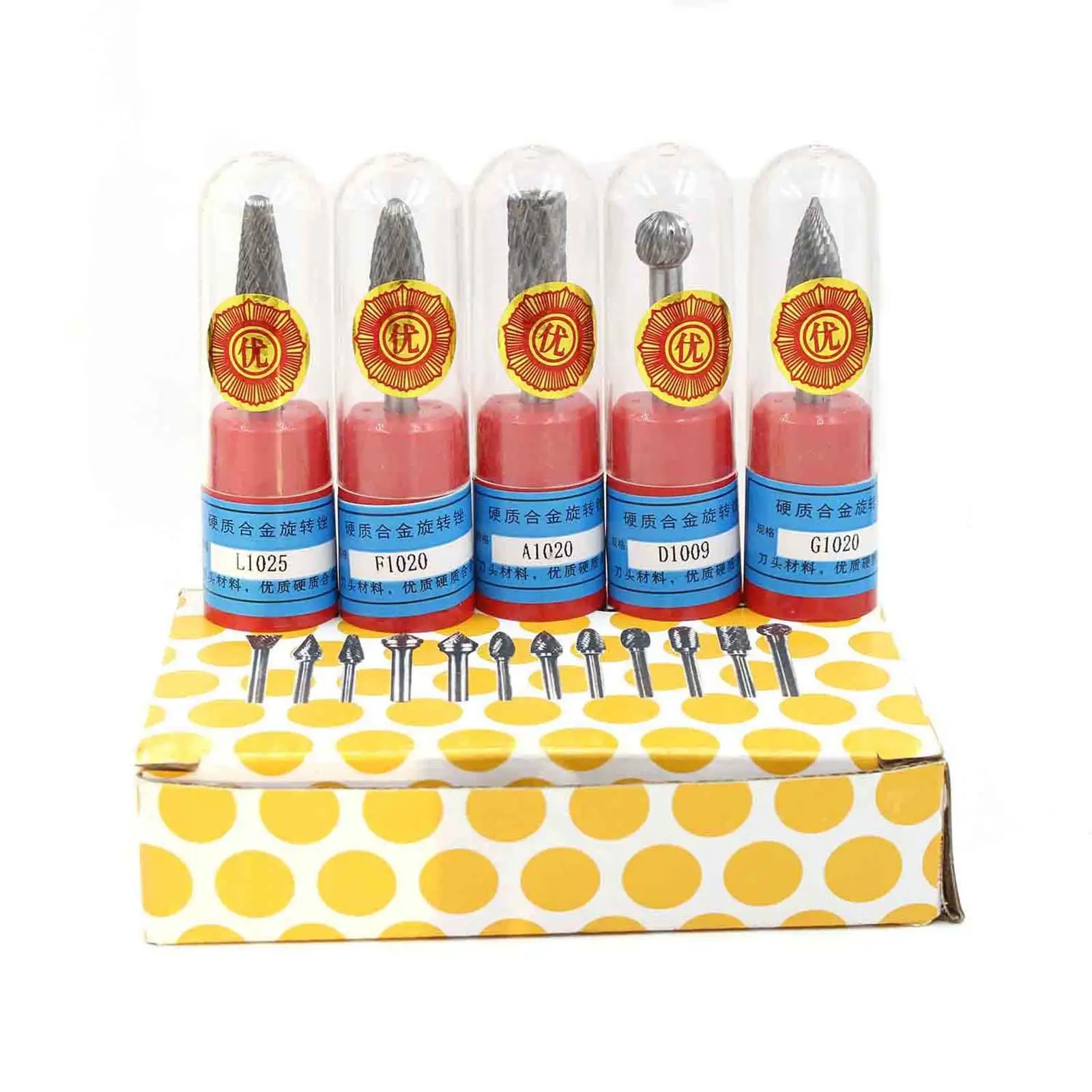 

5 шт., набор фрез из карбида вольфрама