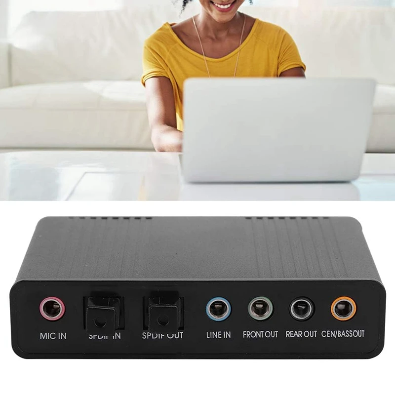 1 компл. Внешняя звуковая карта цифровое воспроизведение Цифровой режим записи