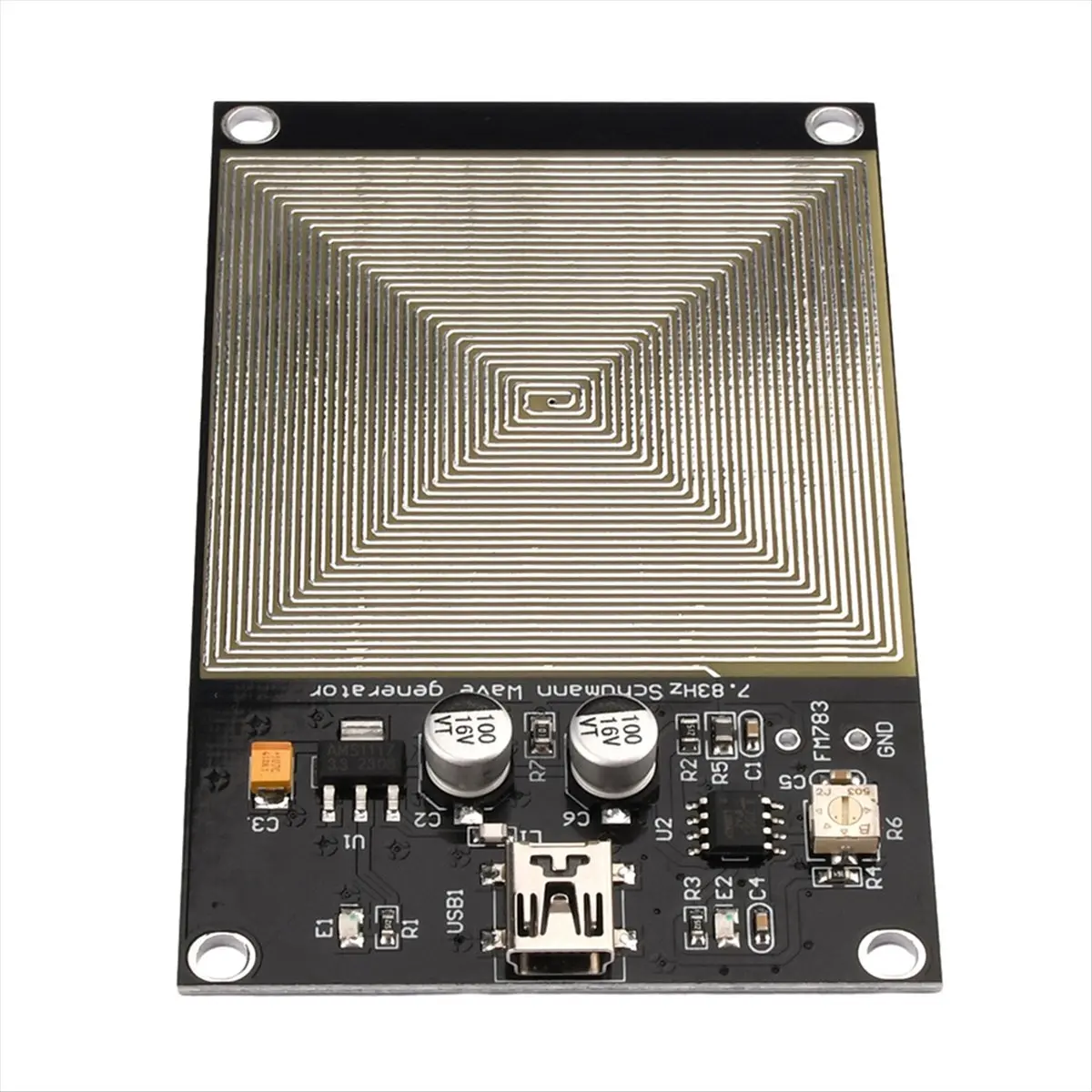 Фото Y31A FM783 5V 0.1A 7.83HZ Мини USB-генератор резонансных волн, комплект генератора сверхнизких частот с USB-кабелем питания №3
