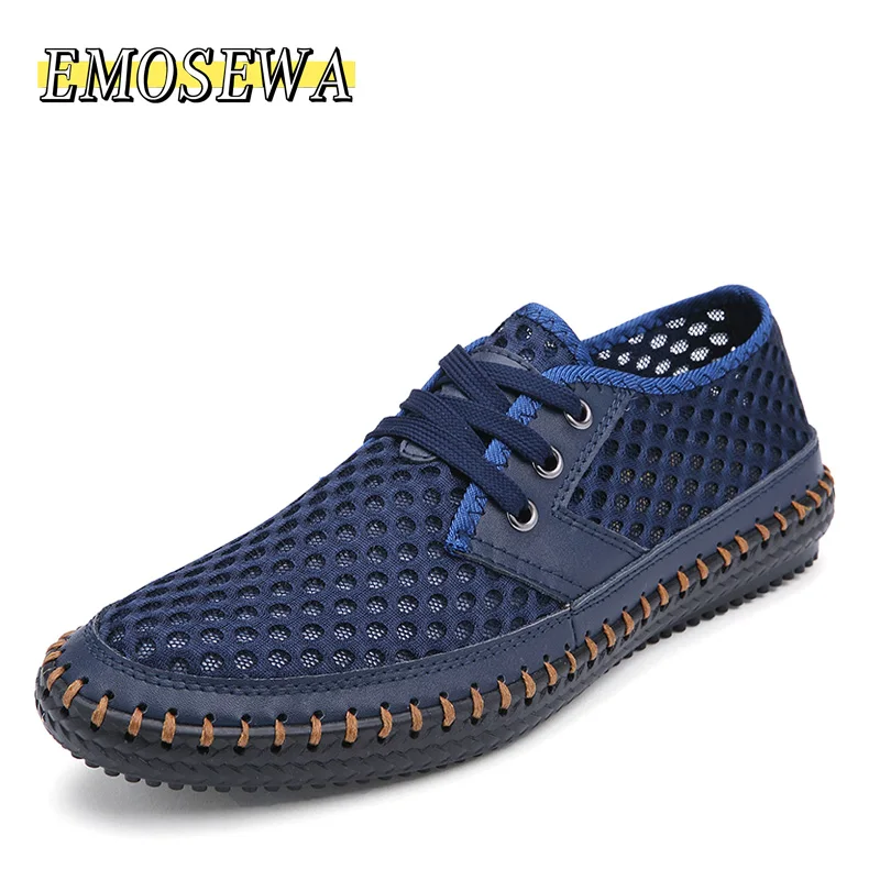 

2022 Men's Casual Shoes Breathable Slip On Mesh Shoes Men Classic Tenis Masculino Zapatos Hombre Sapatos Sneakers Water Loafers