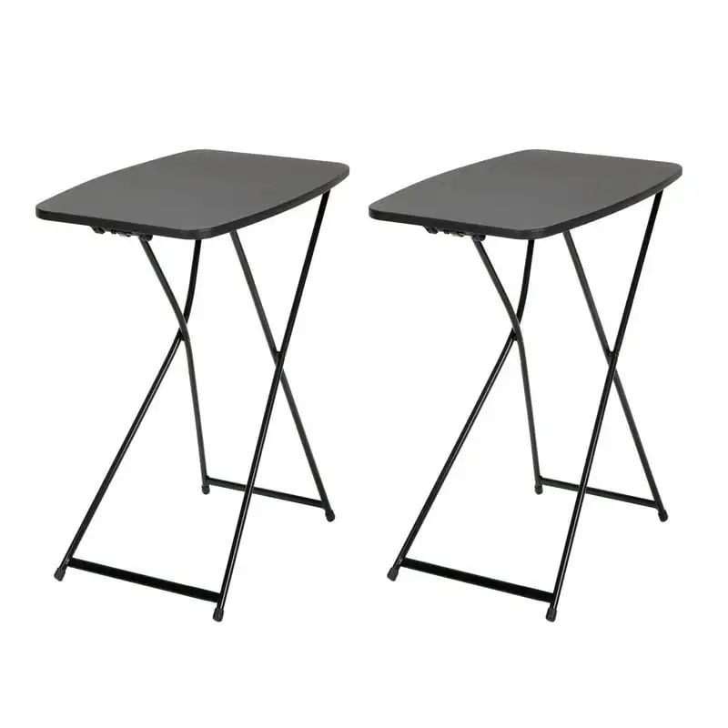

x 26â Indoor Outdoor Adjustable Height Personal Folding Table, , 2 pack