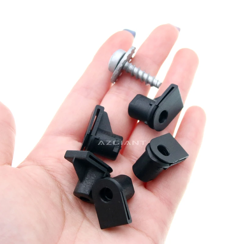 Car Headlamp Screw Nut Headlight Mounting Screw Clip for FORD Kuga Ecosport New Focus Escort Mondeo Screws Nut Clasp Fasten