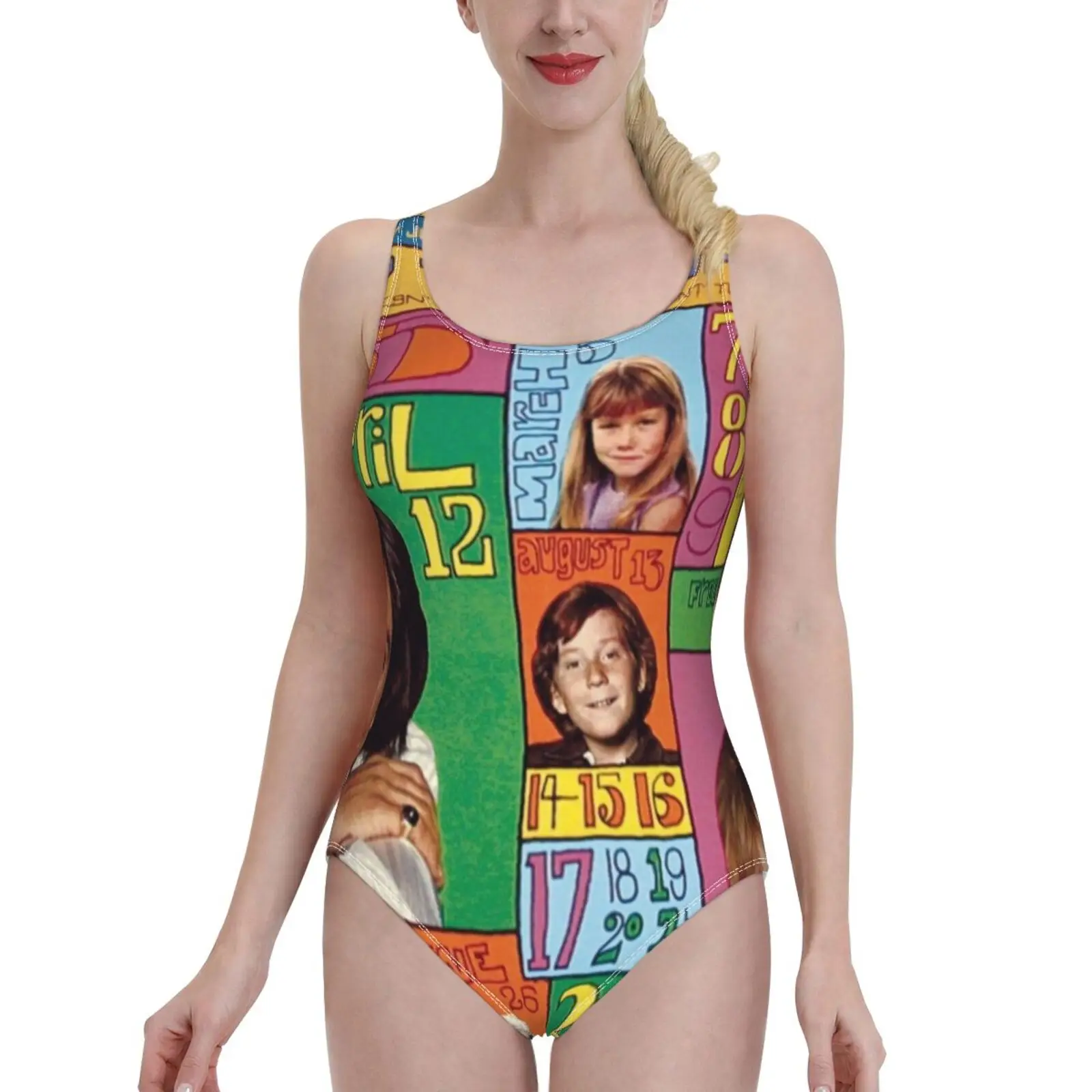

Семейный женский сплошной купальник Partridge, купальник с открытой спиной, сексуальная пляжная одежда, летние купальные костюмы, семейный купа...