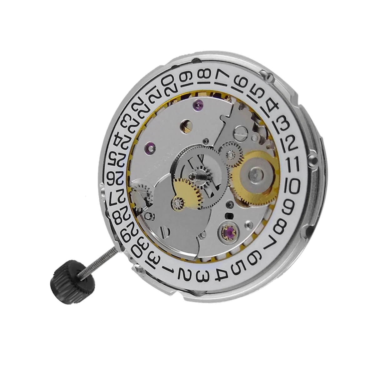 

PT5000 Watch Movement Automatic Mechanical Movement 21600 Bph-28800 Bph Date Display Clone 2824 25 Jewel 25.6Mm Diameter