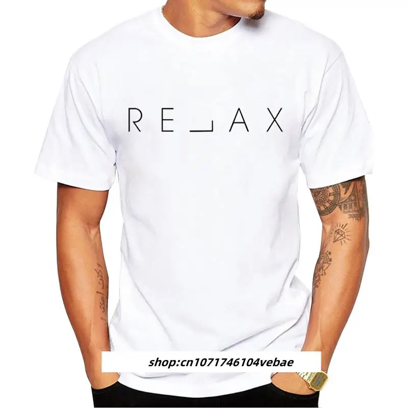 

TEEHUB Hipster T-Shirt Pria Santai Kaus Leher-o Lengan Pendek Kaus Cetak Huruf Mode Atasan Lucu