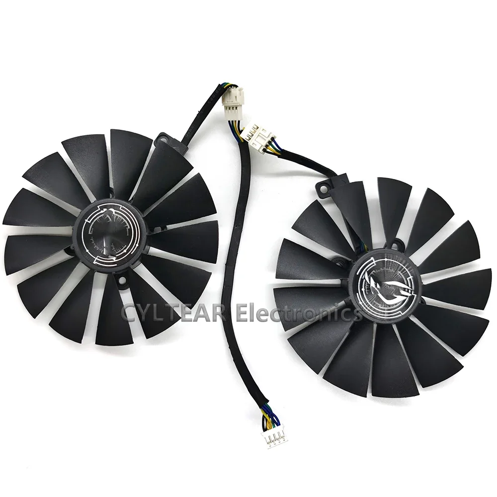 Фото Вентилятор FDC10M12S9-C 0.25AMP RX470 RX570 для видеокарт ASUS AREZ Radeon RX 470 570 4G ROG STRIX GAMING OC GAMING №4
