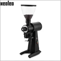 XEOLEO Commercial coffee grinder Electric grinding coffee maker espresso machine Flat burr milling machine 1000W 2500rpm