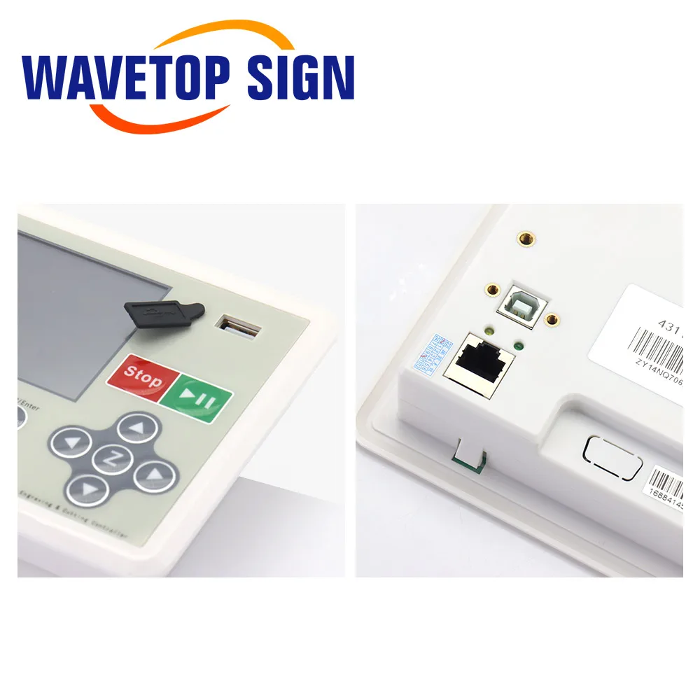 WaveTopSign ZY4311 Контроллер лазера CO2 24 В для станка лазерной резки и гравировки