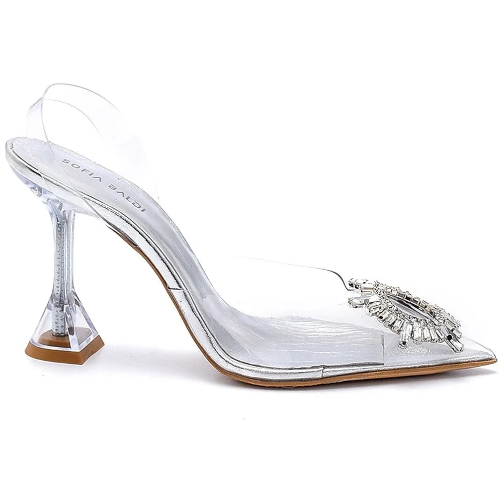 

Ancelıne Transparent Women Topuklusandalet