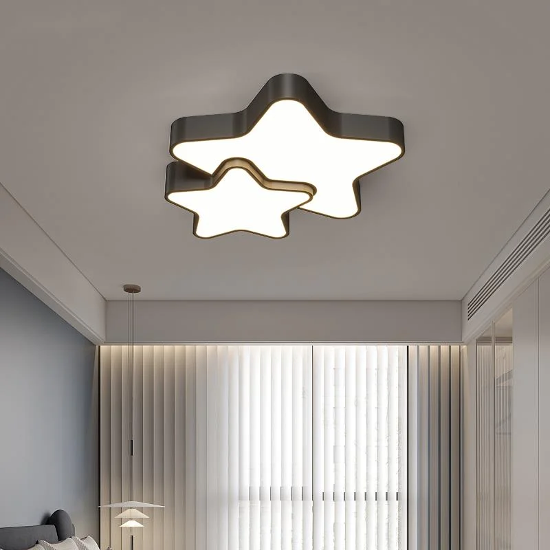 

Modern Minimalist Stars Hearts LED Ceiling Lights For Living Room Bedroom Study Kitchen Lighting Fixtures Daily Lamp AC 90-260V