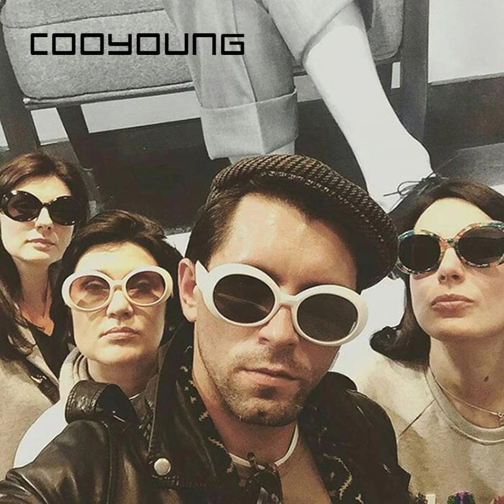 Очки солнцезащитные COOYOUNG женские классические очки в стиле Курта Кобейна