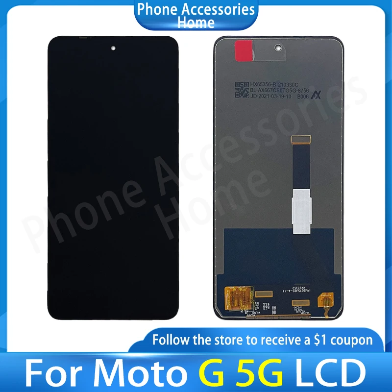 

For Motorola Moto G 5G Plus XT2075 XT2075-2 Lcd Display With Touch Screen Digitizer Assembly For Moto G 5G XT2113-3 Lcd Display