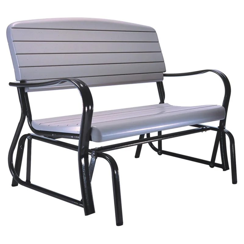 

Lifetime Products Outdoor Glider Loveseat - Putty