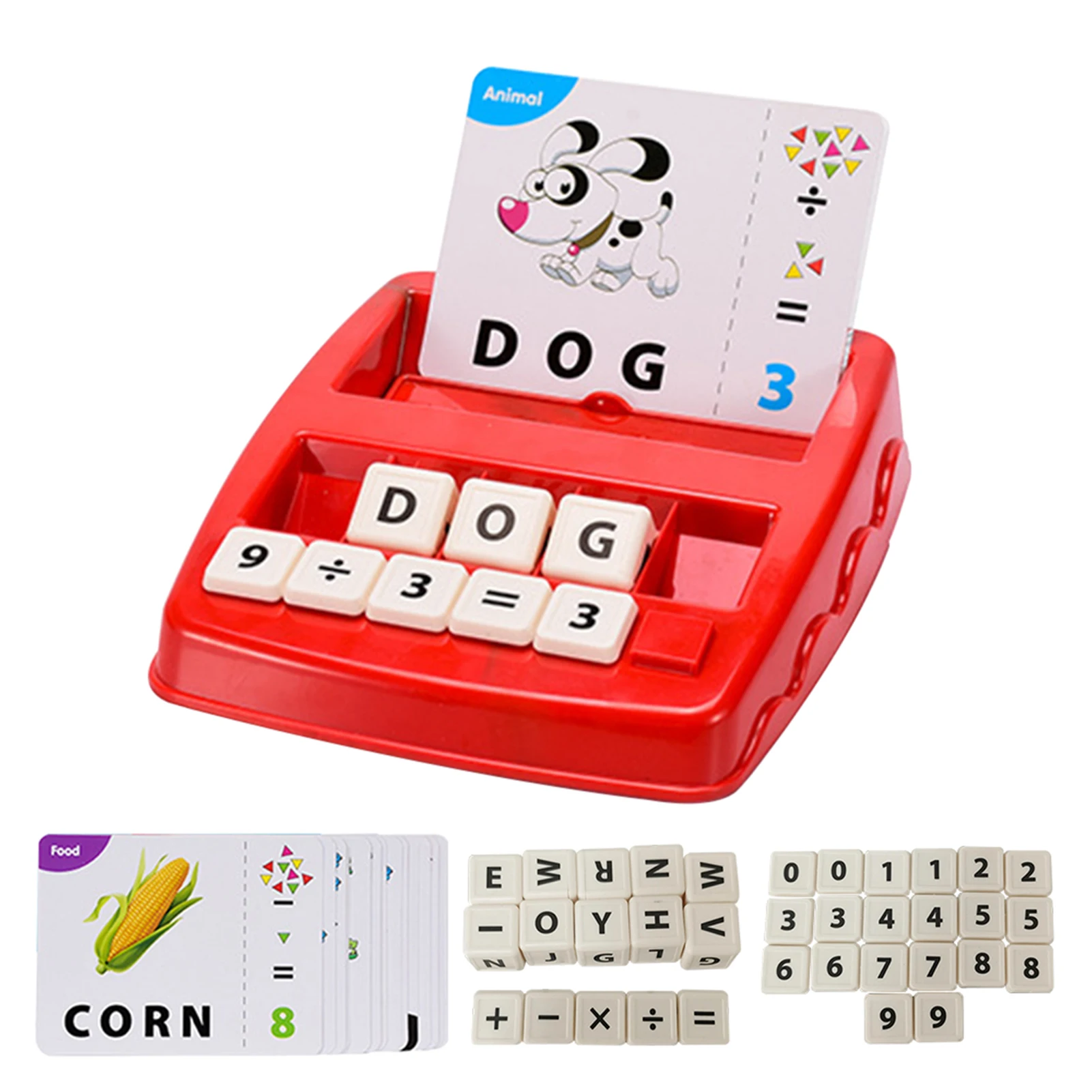 

2 In 1 Matching Letter Game Home Kindergarten Arithmetic 4-6years Old Word Recognition Increases Memory For Kids Learning Toy