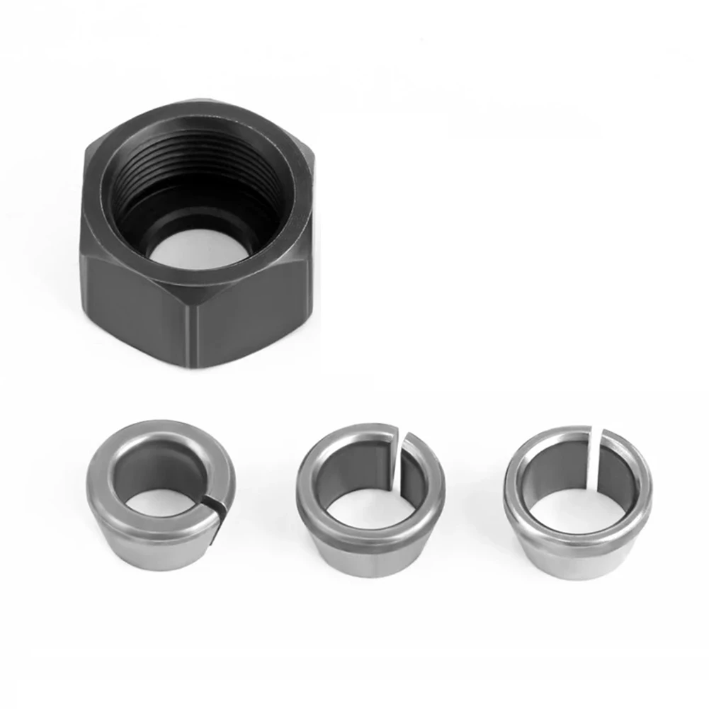 

4pcs 10mm 9.5mm 8mm M17 Collet Chuck Engraving Trimming Machine Chuck Adapter Milling Cutter Router Bit Collets