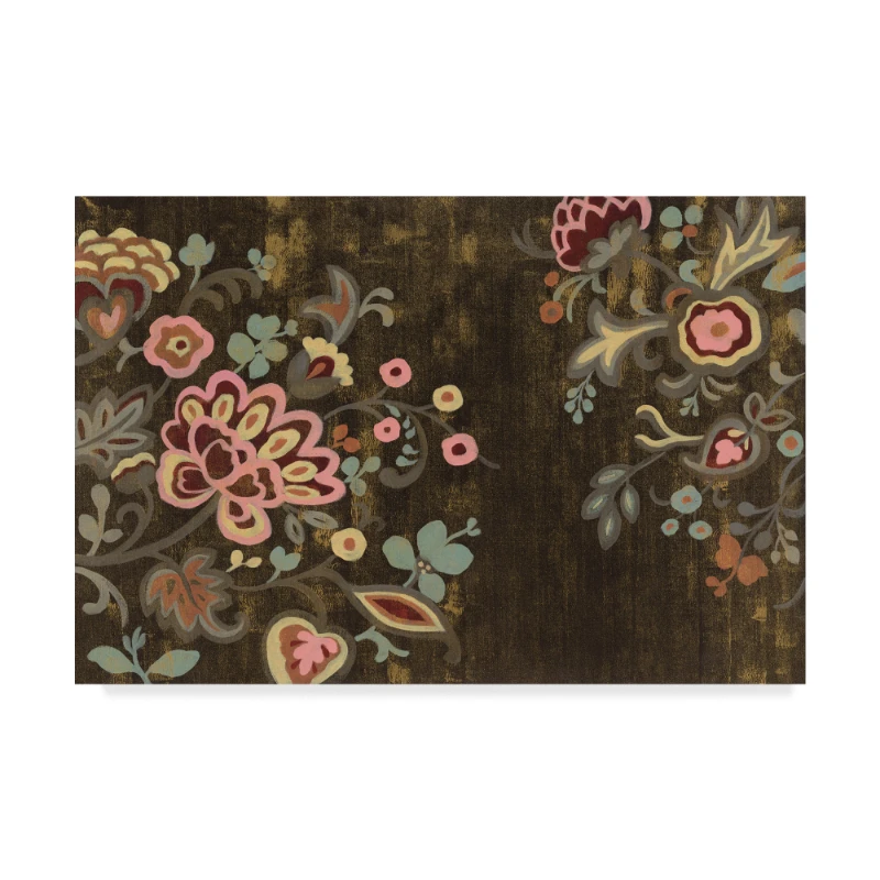 

'Decorative Paisley' Canvas Art by Silvia Vassileva