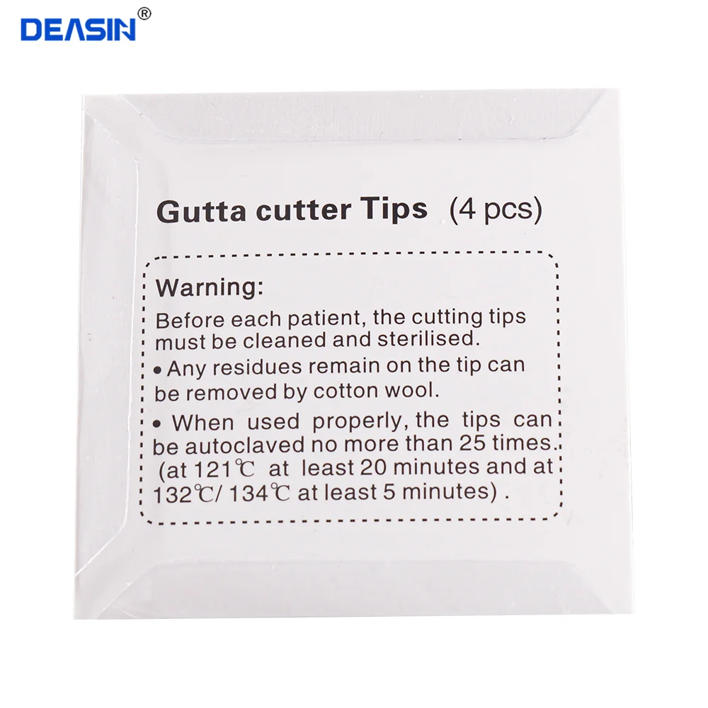 4-насадки для резки зубной ясен стоматологической гутиперчи эндо резак гутта