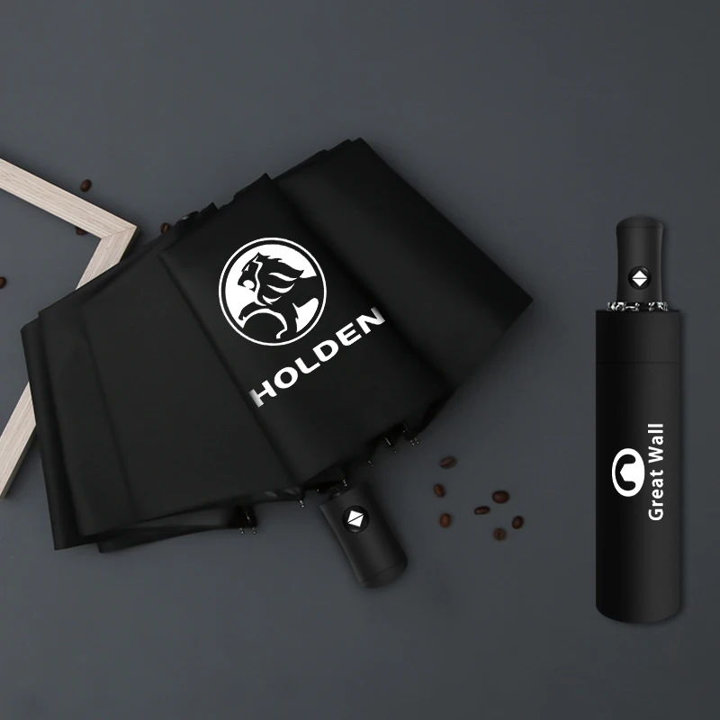 

Fully Automatic Compact Car Logo Folding Rain Umbrella for VW Volkswagen GOLF 6 5 7 T5 T7 MK6 MK7 POLO Auto Styling Accessories