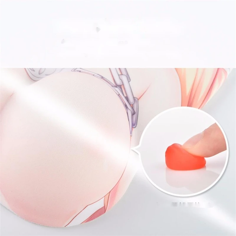 

3D Boobs Gaming Mouse pads with Silicone Gel Wrist Rest