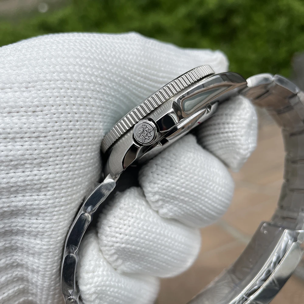 STEELDIVE Мужские дайверские часы Черепаха Автоматические механические наручные 20ATM