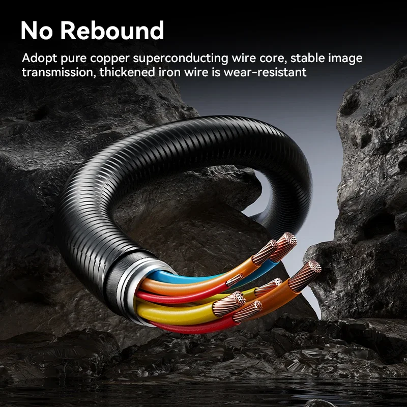 S23 4-сторонняя шарнирная камера для бороскопа портативный видеоскоп на 360