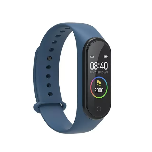 

M4 Smart Band Wristband Watch Fitness Tracker Bracelet Color Touch Sport Heart Rate Blood Pressure Monitor Men Women
