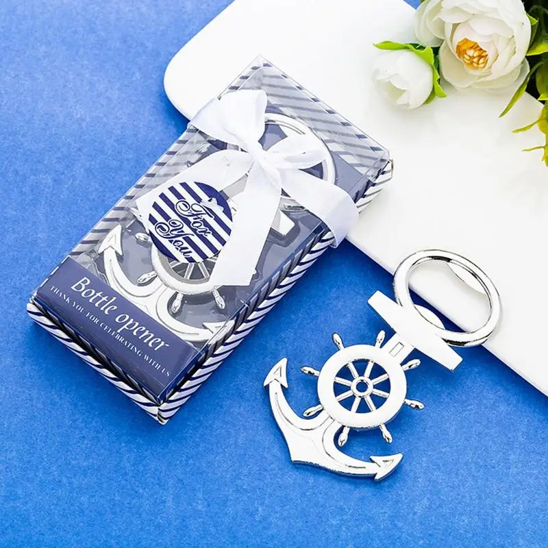 1pc Anchor Beer Bottle Opener Wall Mounted Decorative Cafe B