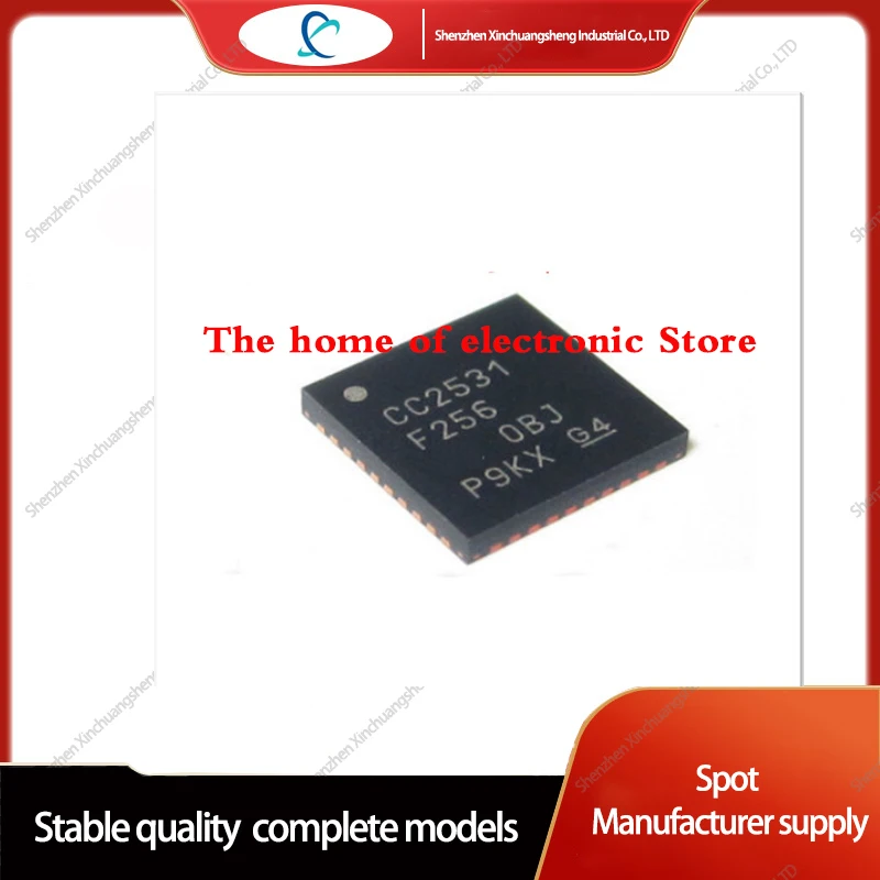 

Система CC2531F256RHAR CC2531F256 CC2531 на чипе для приложений IEEE 802.15.4 и ZigBee, 10 шт.