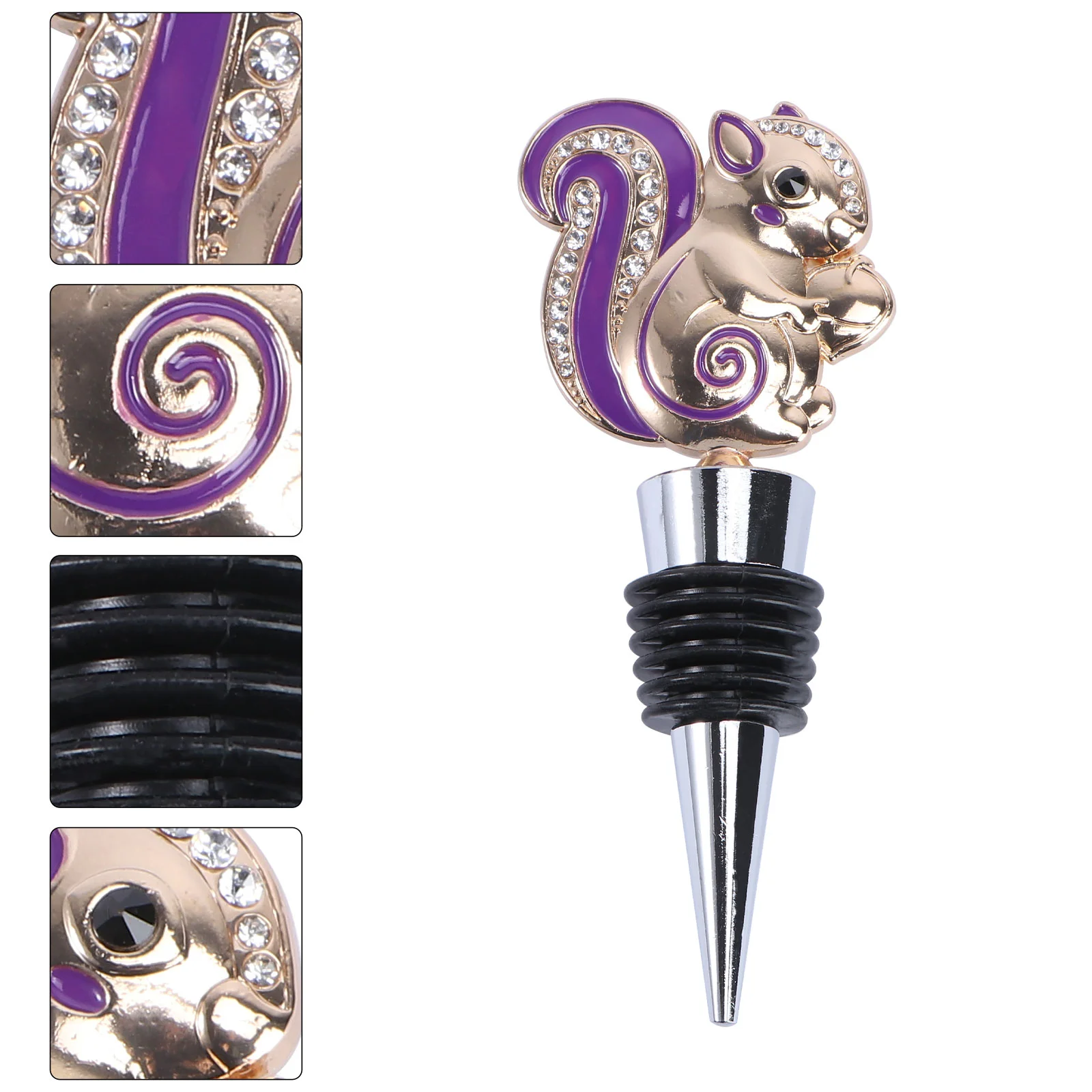 Пробки для белки креативная пробка со стразами пробки бутылок из сплава