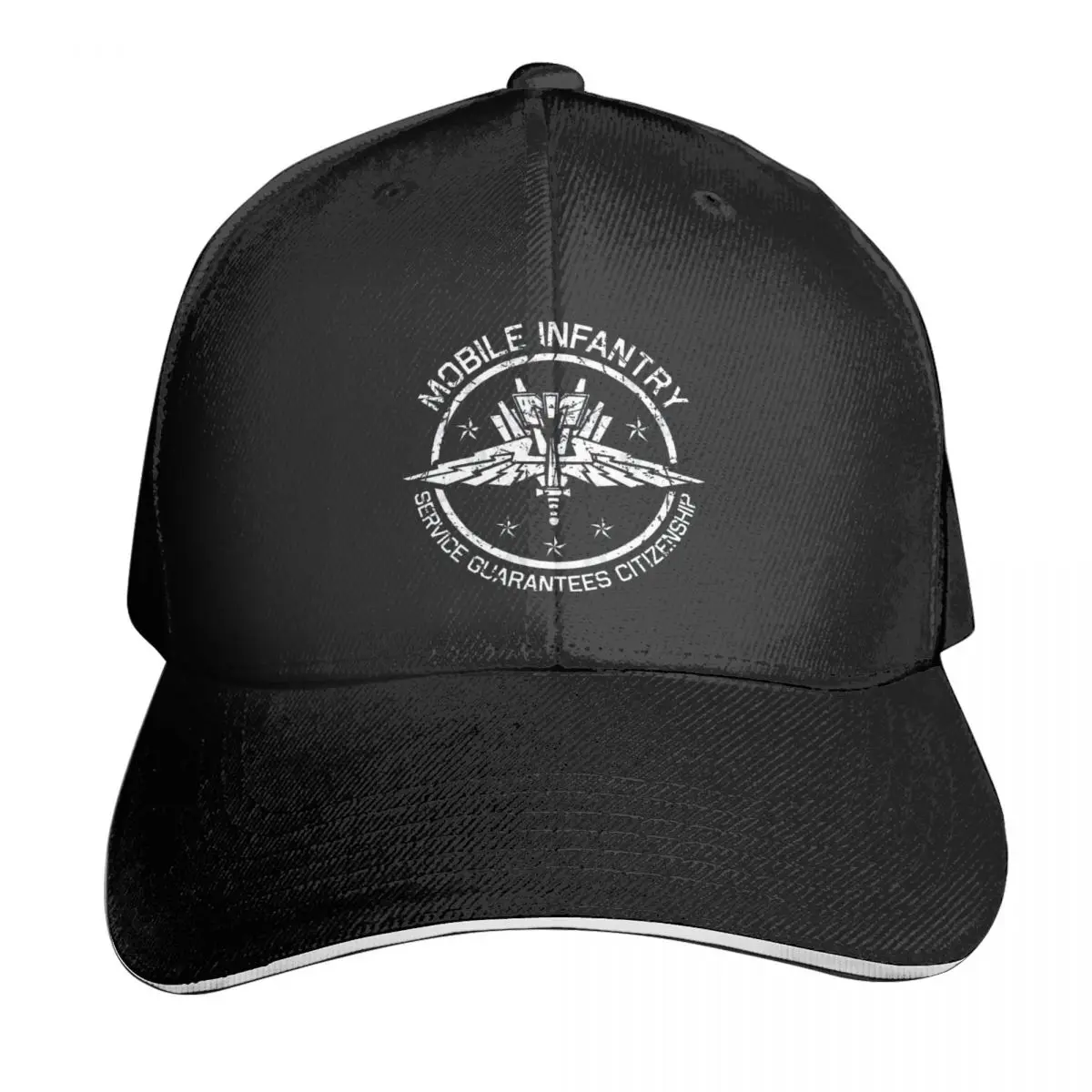 

Mobile Infantry Crest Casquette, Polyester Cap Modern Adult For Sports