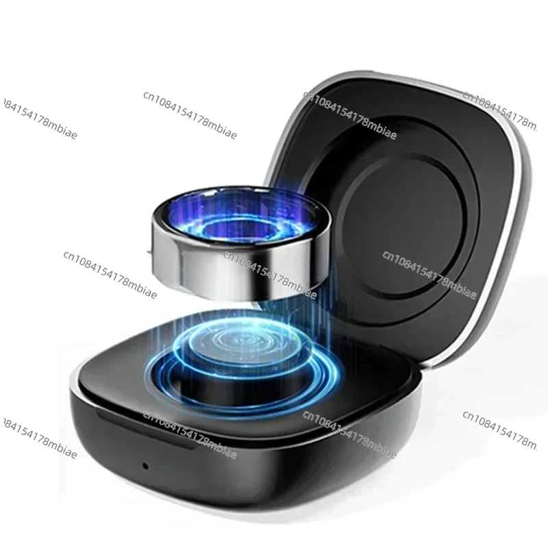 na zamówienie czarny pierścionek z systemem Android dla mężczyzn kobiet pary Bloo D Sur VO2 modne pierścionki