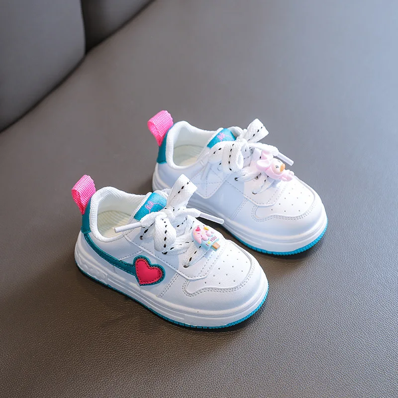 

Eu15-25 Spring Autumn Baby Boys Girls Fashion Sneakers Toddler Sports Shoes Kids Board Shoes High-top Sneakers