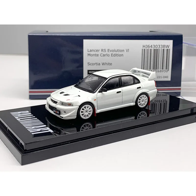 Фото Коллекционная модель автомобиля Hobby Japan Diecast Alloy 1:64 Lancer RS/GRS Evolution VI, классика, сувенир для взрослых, статическая модель для демонстрации №4