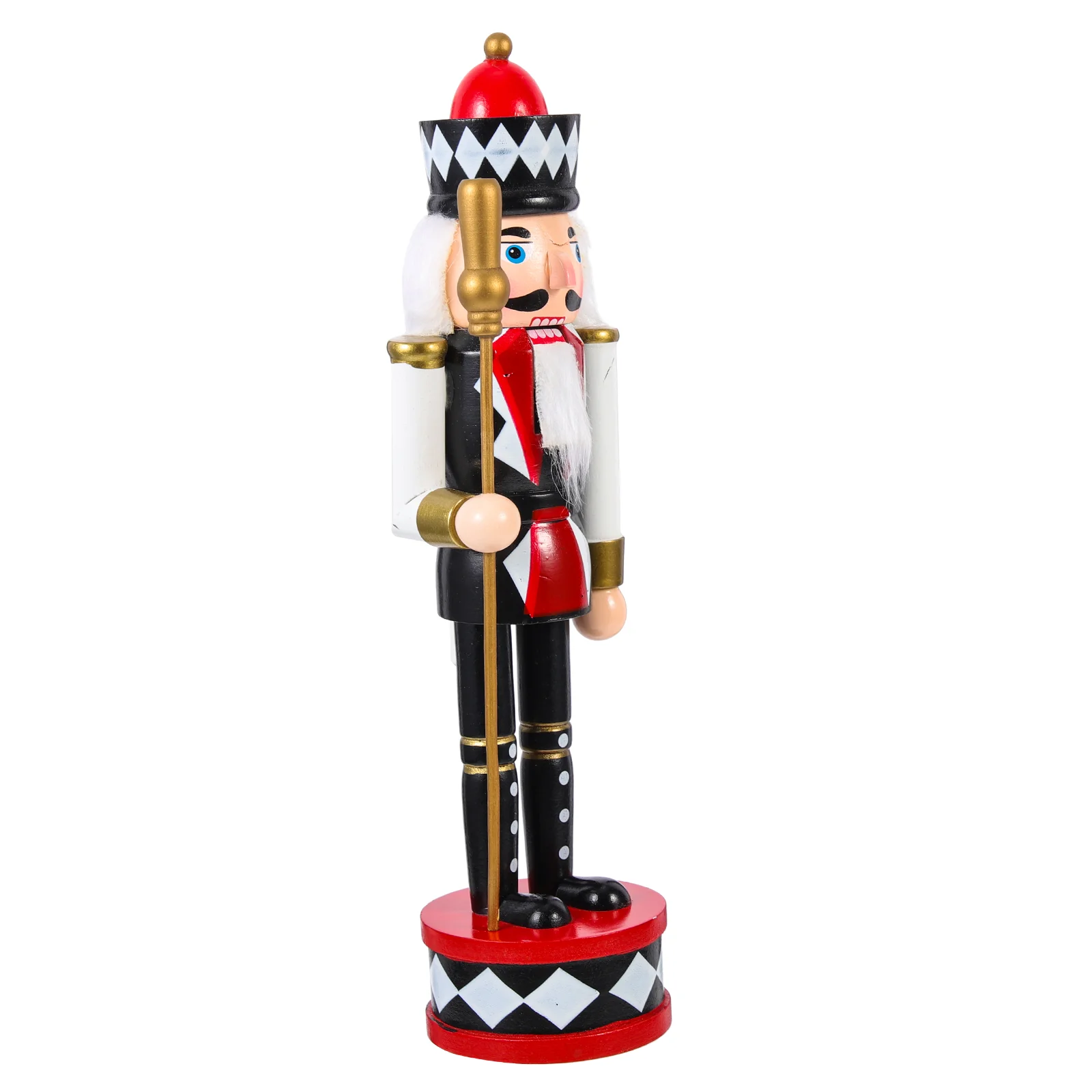 

Wooden Nutcracker For Christmas Nutcracker Christmas Indoor Ornament Wood Nutcrackers Decor Wood Nutcracker Craft for Friends